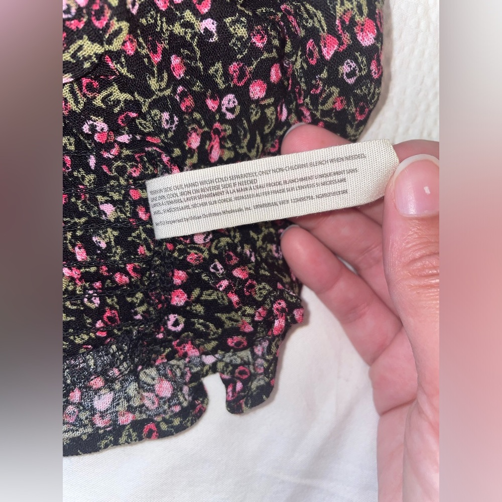 *230.  Free People Picnic Ruffle Bandeau Top - Picture 12 of 12